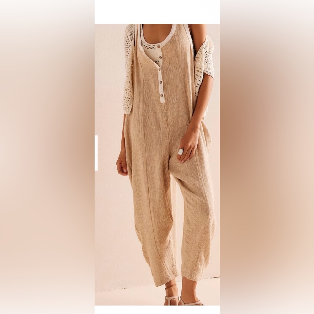NWOT Free People Free-est Coastal Cruising Jumpsuit